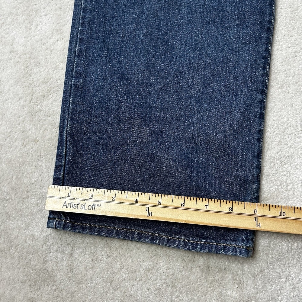 Vintage Y2K Polo Ralph Lauren Jeans 36x32 Ashmore Baggy Loose Denim - Picture 5 of 8
